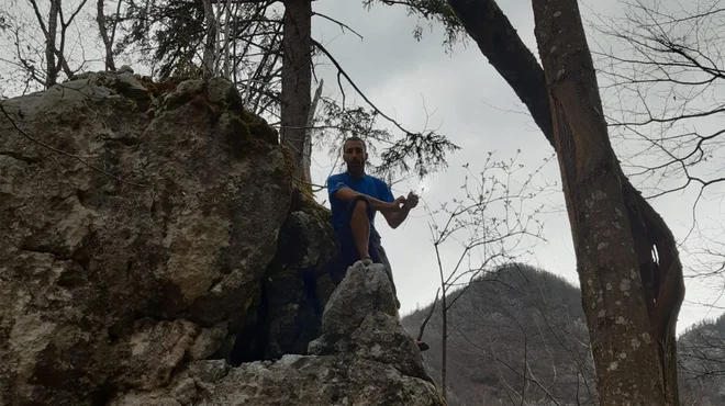 Mauro Lugano: Sem suh in močan, kar je idealno za plezanje. FOTO: osebni arhiv
