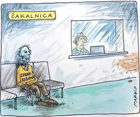 KARIKATURA:&nbsp;Marko Kočevar
