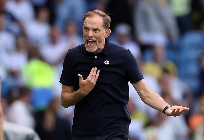 Thomas Tuchel je končal svojo zgodbo na klopi Chelseaja. FOTO: Carl Recine/Reuters
