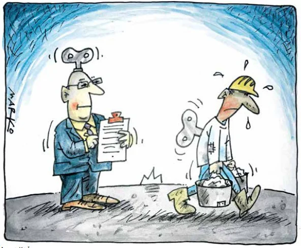 KARIKATURA:&nbsp;Marko Kočevar
