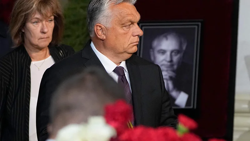 Fotografija: Madžarski premier Viktor Orbán ostaja breme evropske politike do Kremlja. Foto Alexander Zemlianichenko/AFP