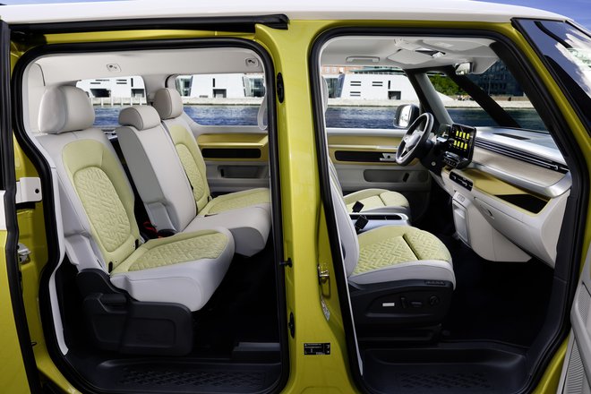 V njem lahko sedi največ pet potnikov. FOTO: Volkswagen
