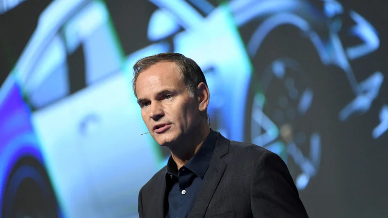 Fotografija: Oliver Blume je ta mesec začel voditi koncern Volkswagen. FOTO: Andreas Gebert/Reuters