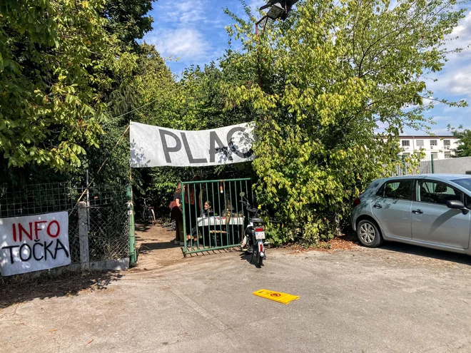 Avtonomna cona Plac, ki je vzniknila pred nekaj dnevi, je po Metelkovi in Rogu tretja te vrste v Ljubljani.
