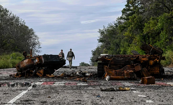 Situacija je vse bolj zahtevna za ruske sile. FOTO: Juan Barreto/AFP
