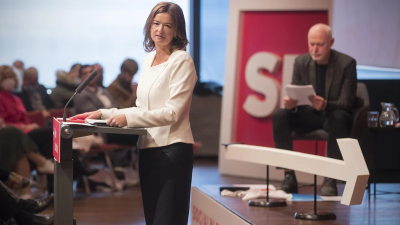 Fotografija: V SD pod vodstvom Tanje Fajon h kandidaturi za predsedniške volitve že dlje časa nagovarjajo evropskega poslanca Milana Brgleza. Zdaj je menda v to privolil. FOTO: Jure Eržen/Delo