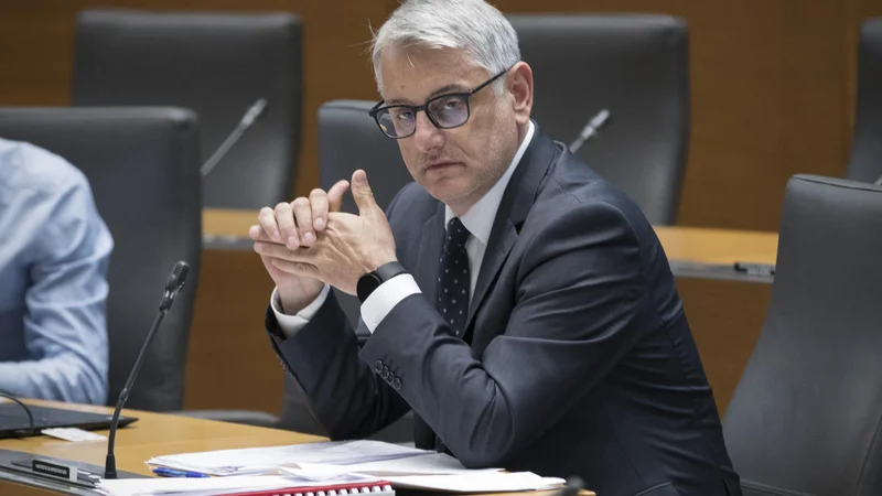 Fotografija: Minister za gospodarstvo Matjaž Han je v BiH poslal svojega državnega sekretarja, tržno inšpekcijo pa na teren po lokacijah, kjer naj bi špekulativno zadrževali lesno kurivo. FOTO: Jure Eržen