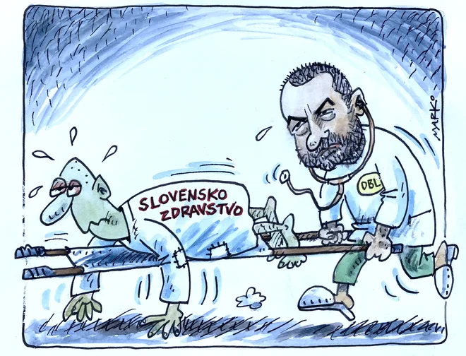 KARIKATURA: Marko Kočevar/Delo
