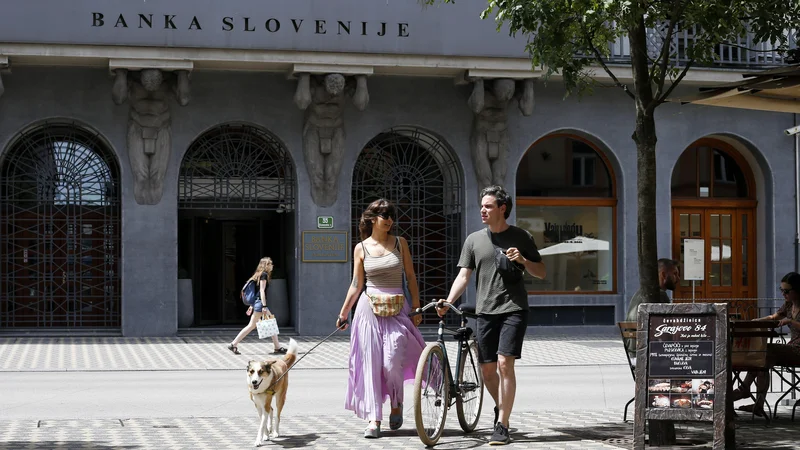 Fotografija: V Banki Slovenije pozdravljajo presojo sodišča EU. FOTO: Matej Družnik/Delo
