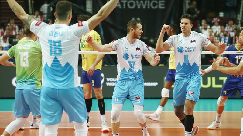Fotografija: Slovenska moška izbrana vrsta je na letošnjem svetovnem prvenstvu spisala svoje najuspešnejše poglavje na mundialih s končnim 4. mestom. FOTO: Jože Suhadolnik/Delo