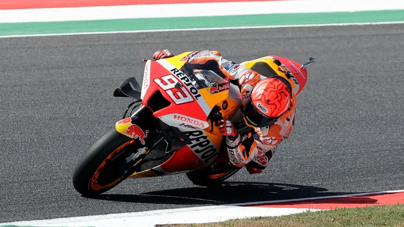 Fotografija: Marc Marquez. FOTO: Ciro De Luca/Reuters
