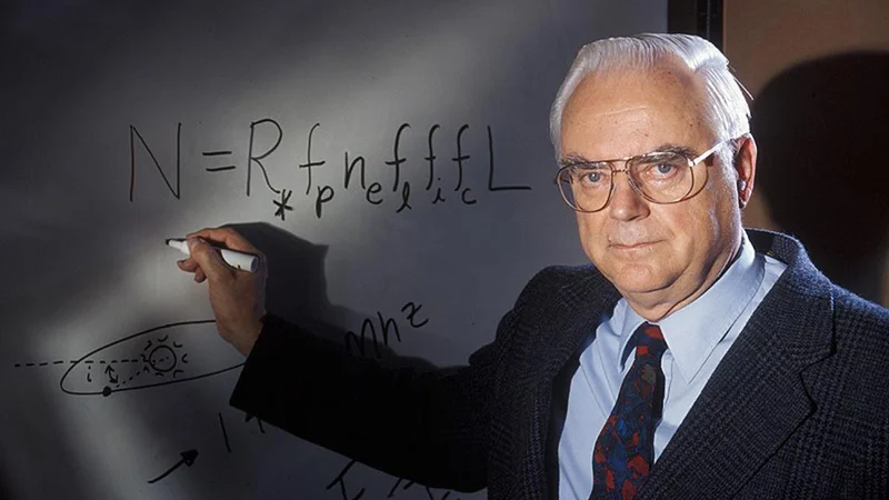 Fotografija: Frank Drake je avtor ene najslavnejših enačb v astronomiji. FOTO: Inštitut SETI
