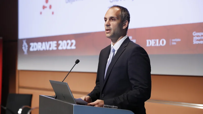 Fotografija: Tadej Ostrc, državni sekretar, pristojen za področje sekundarne in terciarne ravni zdravstvene dejavnosti na ministrstvu za zdravje FOTO: Leon Vidic/Delo