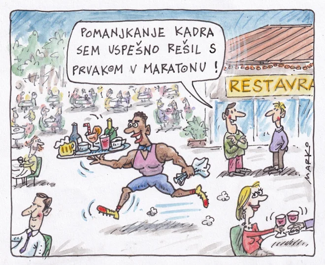 KARIKATURA: Marko Kočevar
