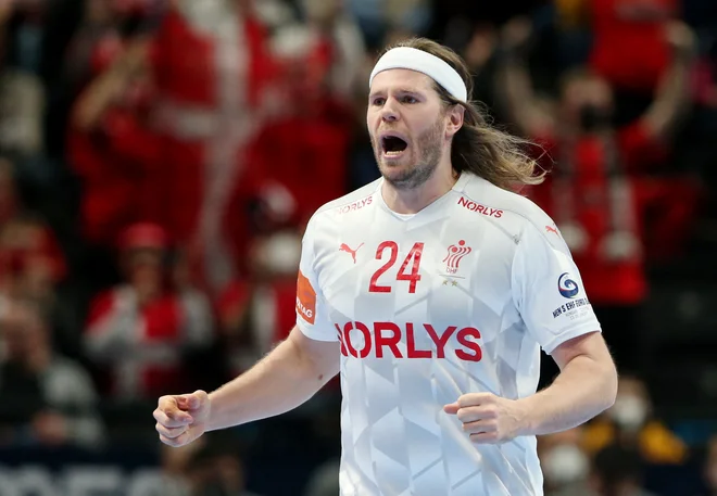 Mikkel Hansen se je po 10 letih vrnil na Dansko. FOTO: Bernadett Szabo Reuters