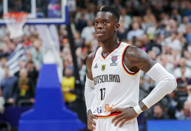 Dennis Schröder bo drevi močno orožje Nemčije. FOTO: Oliver Behrendt/AFP
