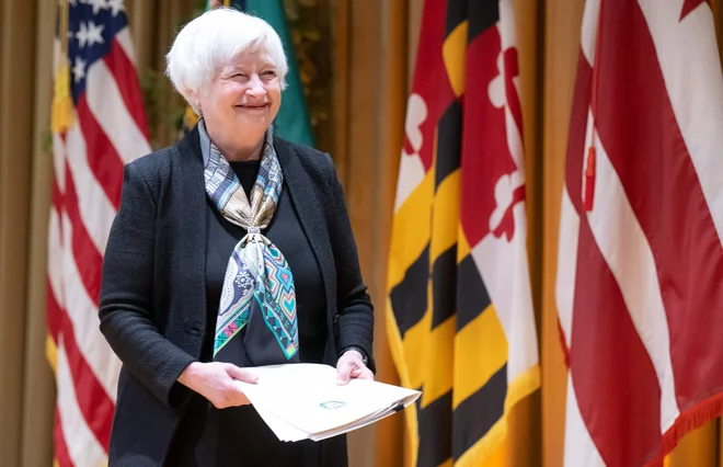 S tem, kako obvladati inflacijo, se ukvarja tudi ameriška finančna ministrica Janet Yellen, ki je bila pred službo v vladi predsednica centralne banke Fed.

FOTO: Saul Loeb/AFP
