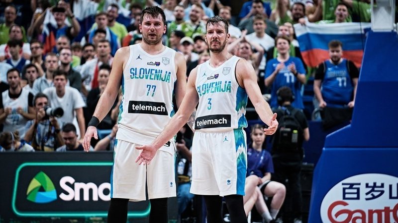 Fotografija: Vse kaže, da Luka Dončić ne bo nasledil Gorana Dragića v vlogi MVP. FOTO: FIBA
