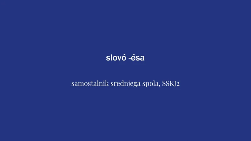 Fotografija: Beseda tedna je slovo. FOTO: Delo