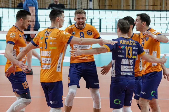 ACH Volley si obeta napredovanje iz skupine. FOTO:&nbsp;Voranc Vogel
