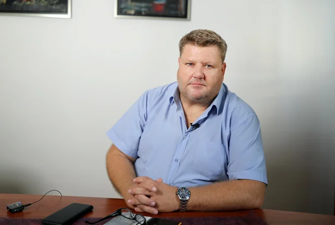 Direktor podjetja Filo Tomaž Kolarič. FOTO: Blaž Samec/Delo
