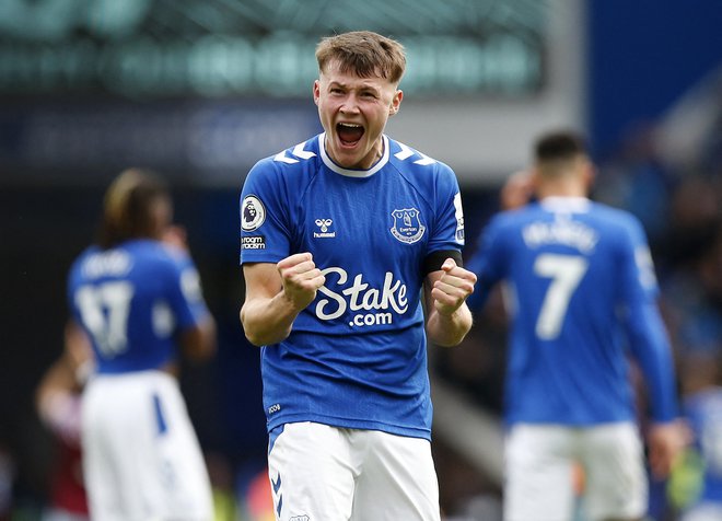 Everton je prišel do prve zmage. FOTO: Craig Brough/Reuters
