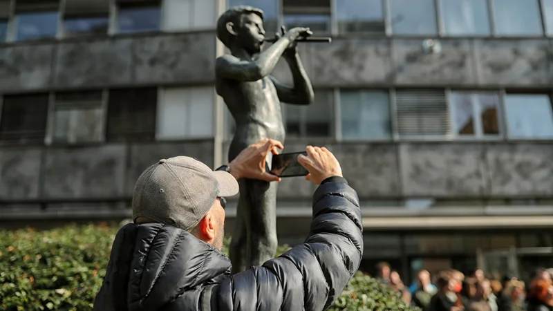 Fotografija: O podrobnostih stavke bodo javnost in medije stavkajoči še obvestili do konca tedna. FOTO: Blaž Samec/Delo
