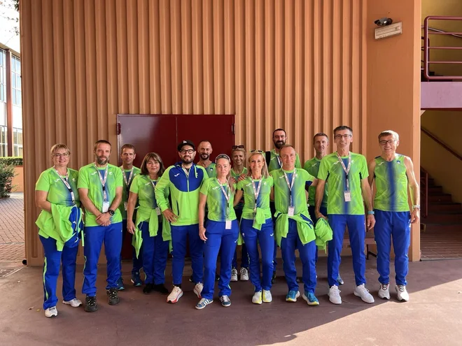 Slovenska reprezentanca na evropskem prvenstvu. FOTO:&nbsp;Akus&nbsp;
