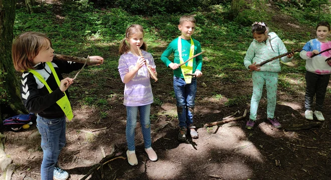 Z gozdno pedagogiko se je začela ukvarjati pred kakšnimi sedmimi leti. FOTO: osebni arhiv
