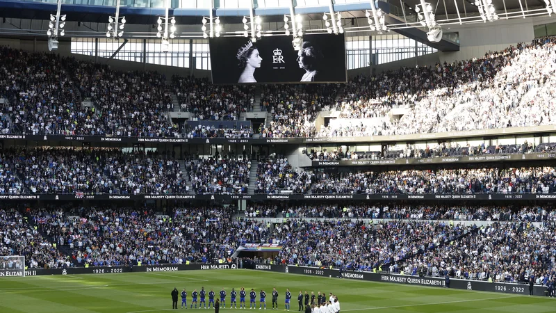 Fotografija: Štadion Tottenhama sodi visoko na seznamu angleške kandidaure za euro 2028. FOTO: Peter Cziborra/Reuters
