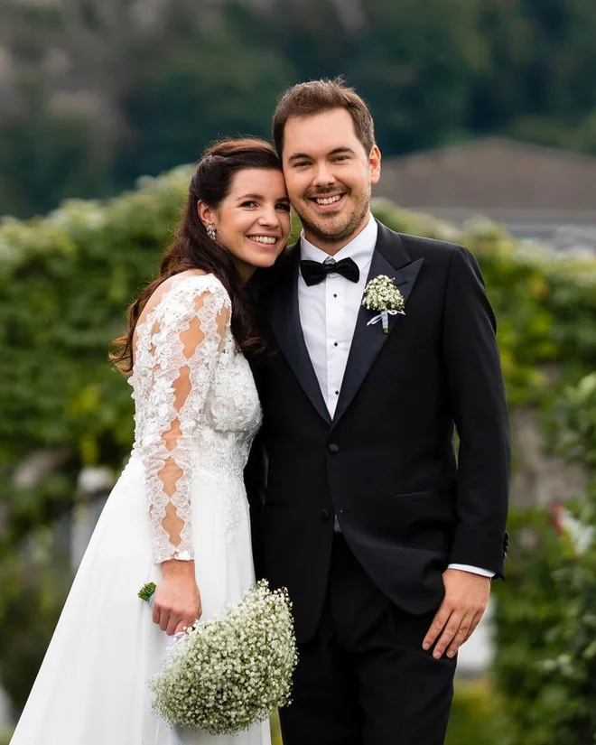 Tina Weirather se je poročila s Fabiem Nayem. FOTO: Andy Conrad/Facebook T. W.
