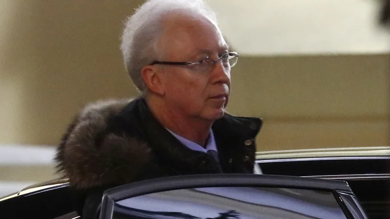 Fotografija: Oleg Vjugin, dolgoletni prvokategornik ruskih finančno-ekonomskih institucij, je prepričan, da bodo imele sankcije za Rusijo resne posledice. FOTO: Maksim Šemetov/Reuters