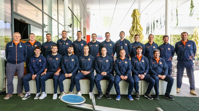 Odbojkarji ACH Volleyja želijo ponovno obe domači lovoriki, tudi srednjeevropsko, v ligi prvakov pa kar najboljši izkupiček. FOTO: Črt Piksi
