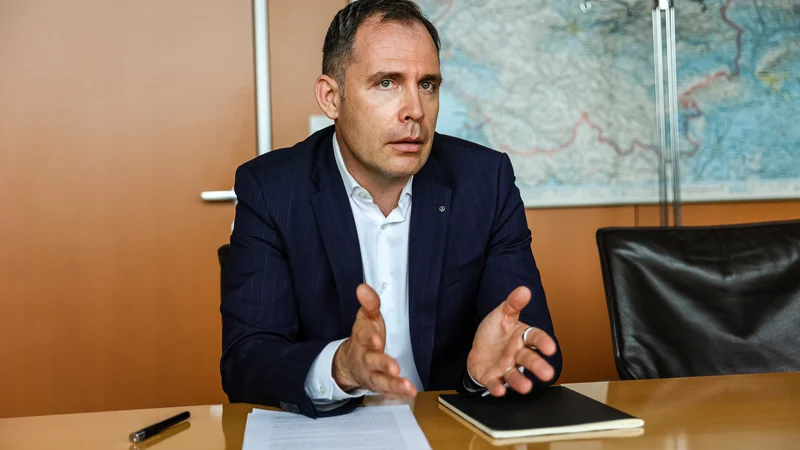 Fotografija: David Kovačič, generalni direktor Spar Slovenija poudarja, da je mogoče inflacijo omiliti s premišljenimi ukrepi. FOTO: Črt Piksi/Delo