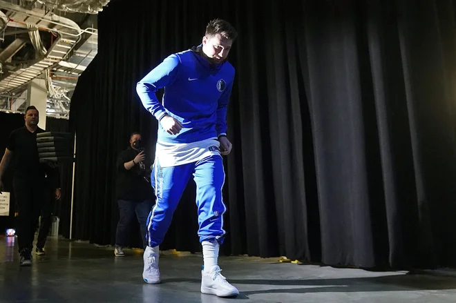 Luka Dončić počasi stopa proti novi sezoni lige NBA. FOTO: Cary Edmondson/Usa Today Sports
