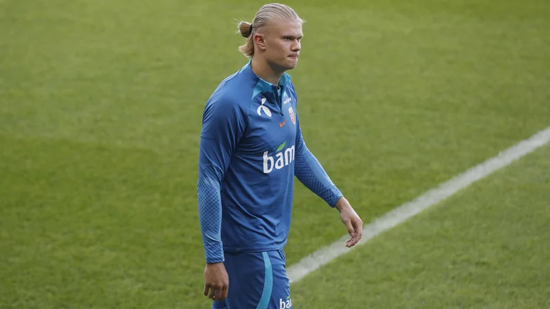 Fotografija: Erling Braut Haaland sodi med vodilne zvezdnike evropskega nogometa. FOTO: Leon Vidic/Delo
