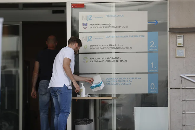 Nacionalni inštitut za javno zdravje (NIJZ). FOTO: Leon Vidic/Delo