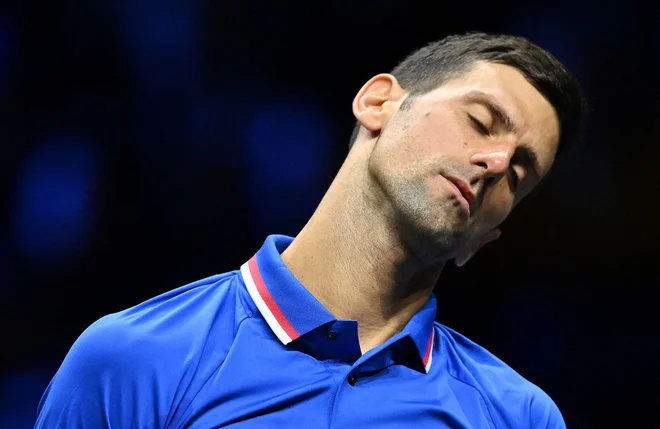 Novak Đoković (na fotografiji) ni našel recepta za 22-letnega Kanadčana. FOTO: Glyn Kirk/AFP
