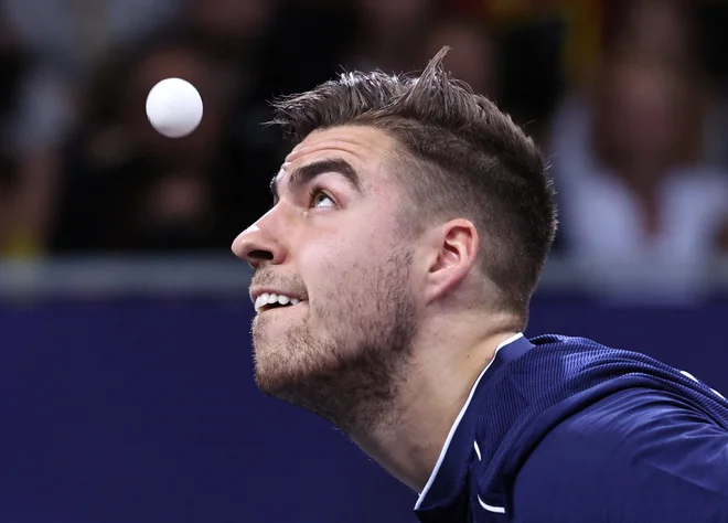 Darko Jorgić je že nekaj časa vodilni slovenski namiznoteniški igralec. FOTO: Lukas Barth/Reuters
