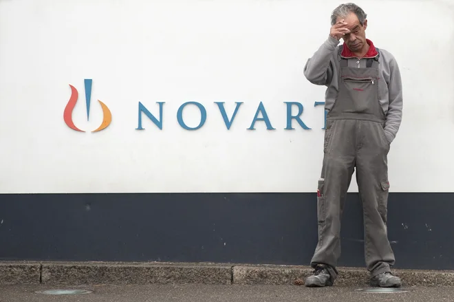 Po prihodkih je Novartis peti največji farmacevt na svetu, a ima težave z dobičkonosnostjo Sandoza. FOTO: Sebastien Bozon/AFP
