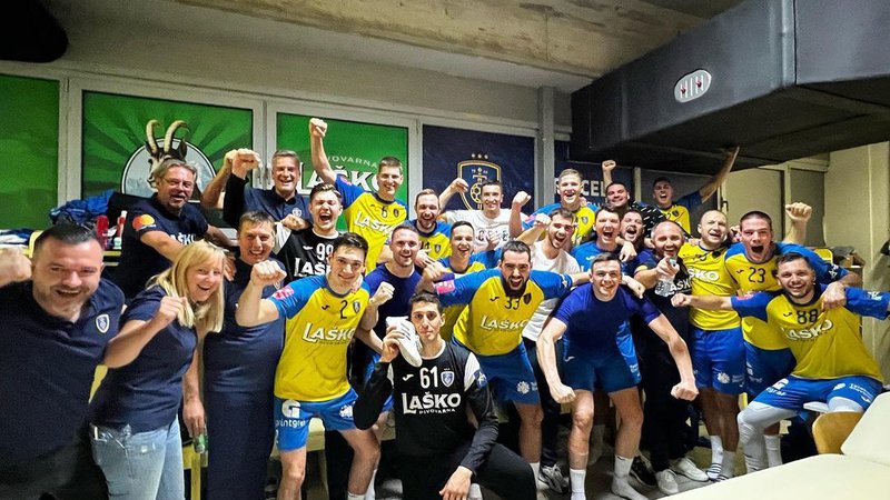 Fotografija: Rokometaši Celja Pivovarne Laško so v tej sezoni lige prvakov že pripravili eno veliko presenečenje z zmago proti Kielu. FOTO: Instagram
