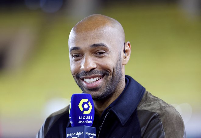 Thierry Henry je strokovni komentator in pomočnik selektorja v belgijski reprezentanci. FOTO: Eric Gaillard/Reuters
