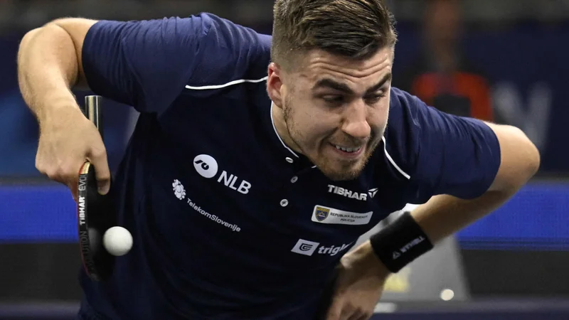 Fotografija: Darko Jorgić med nastopom na EP v Münchnu. FOTO: Tobias Schwarz/AFP