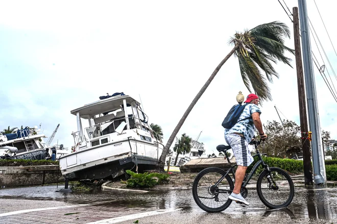 Razdejanje na Floridi. Foto Giorgio Viera/Afp
