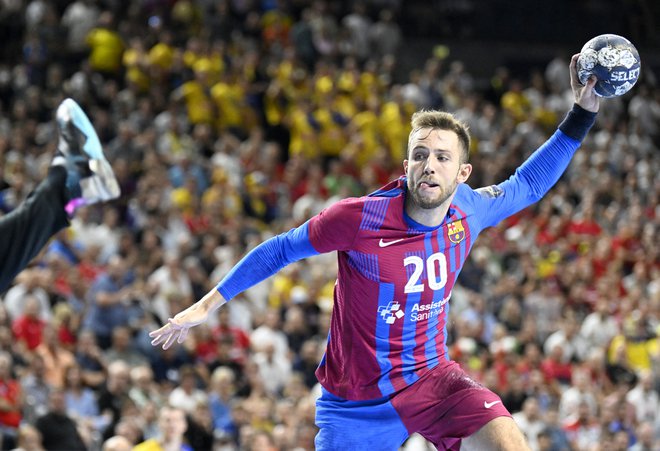 Barcelona je pokazala moć v končnici tekme. FOTO: Fabian Bimmer/Reuters
