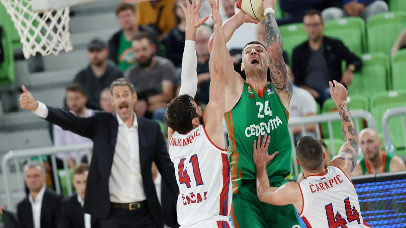 Fotografija: Alen Omić je k zmagi Cedevite Olimpije prispeval 17 točk. FOTO: ABA