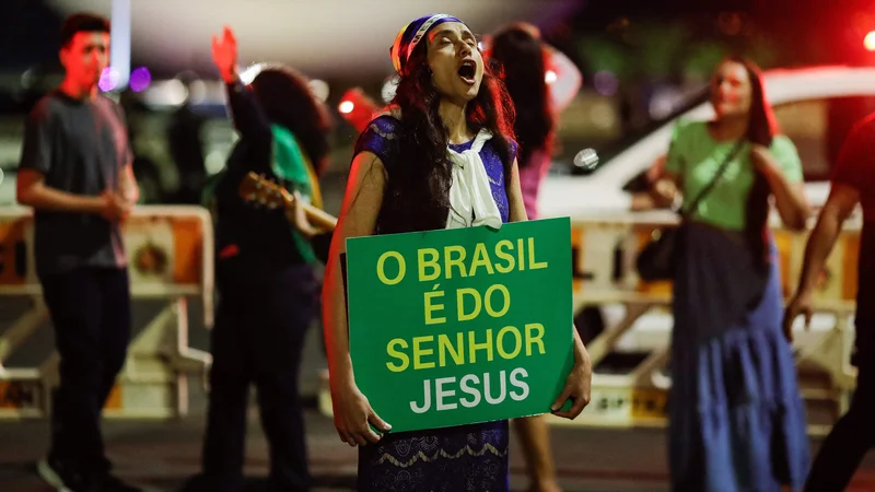 Fotografija: Brazilske predsedniške volitve. FOTO: Sergio Lima/AFP
