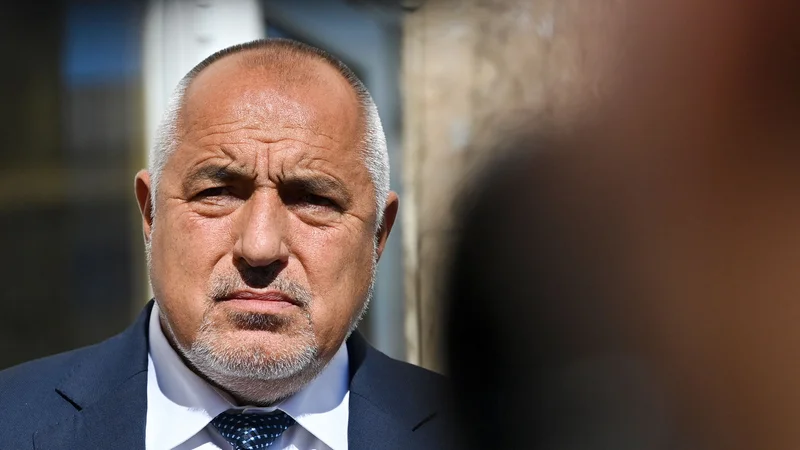 Fotografija: Bojko Borisov. FOTO: Nikolay Doychinov/Afp