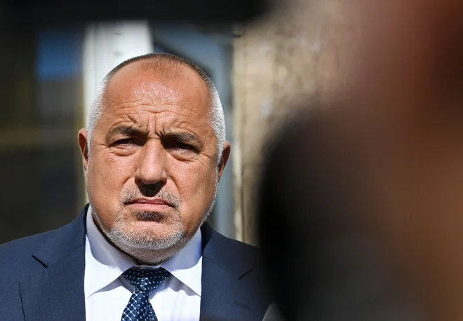 Bojko Borisov. FOTO: Nikolay Doychinov/Afp
