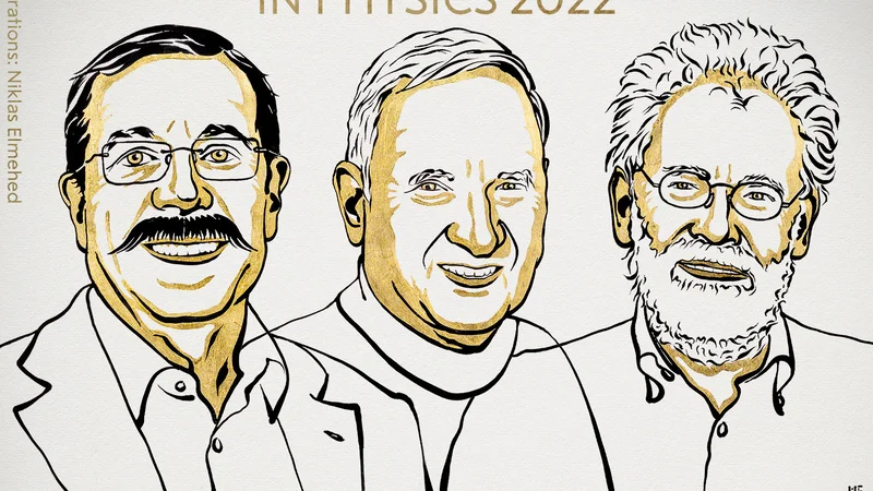 Fotografija: Prejemniki Nobelove nagrade za fiziko. FOTO: Nobel Prize